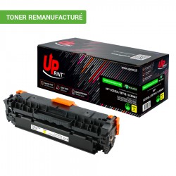 UPRINT TONER REMANUFACTURE HP/CANON 304A/718-REMPLACE C532A/EP718 JAUNE