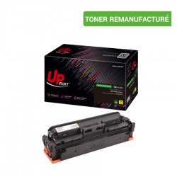 UPRINT TONER REMANUFACTURE HP 415X PUCE ORIGINE SANS NIVEAU-REMPLACE W2032X YELLOW