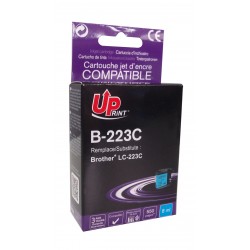 UPRINT CARTOUCHE COMPATIBLE BROTHER LC223 CYAN