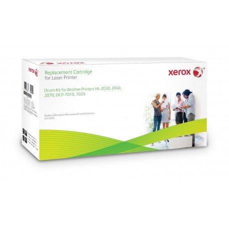 Toner Xerox remplace Brother DR2000 Noir