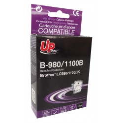 UPRINT CARTOUCHE COMPATIBLE BROTHER LC980/LC1100 NOIR