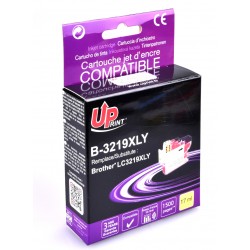 UPRINT CARTOUCHE COMPATIBLE BROTHER LC3219XL JAUNE