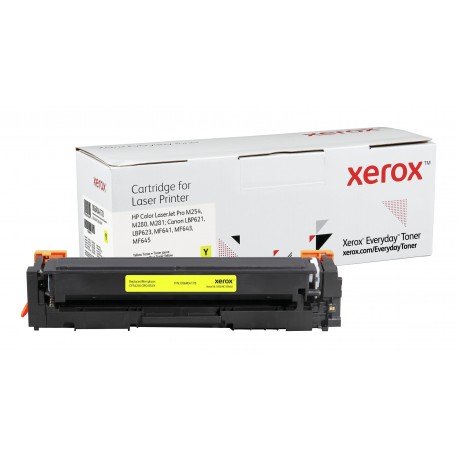 Toner Xerox Everyday remplace HP CF542ACRG-054Y Yellow