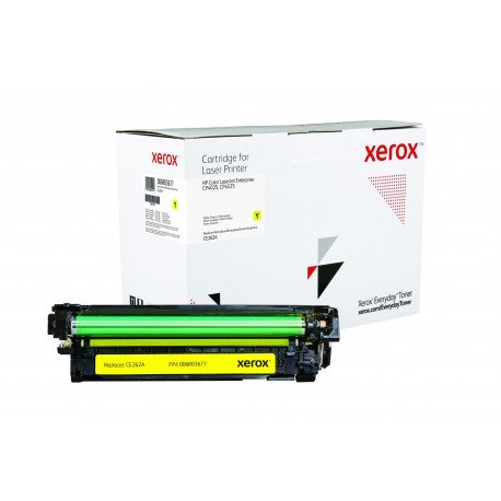 Toner Xerox Everyday remplace HP CE262A Yellow
