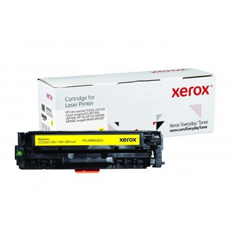 Toner Xerox Everyday remplace HP CC532ACRG-118YGPR-44Y Yellow